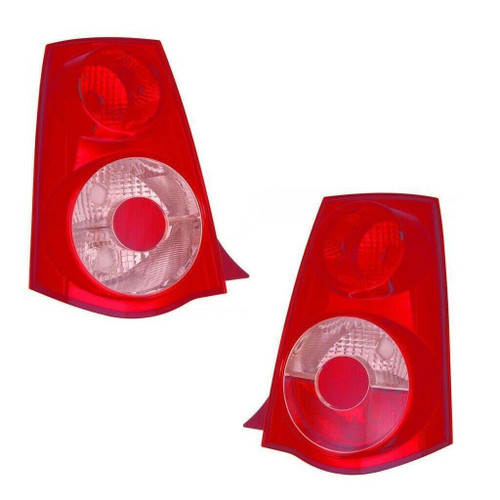 For Kia Picanto Mk1 Hatchback 7/2007-9/2011 Rear Tail Lights Lamps Pair OS NS