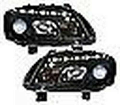 For VW Touran 03-06 And Caddy 2005+ Black DRL Projector Headlights Lamp