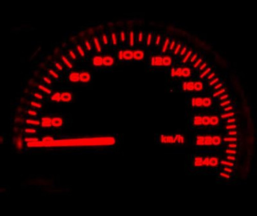 LED Dash Speedo Kit Lighting Set For Land Rover Discovery 200 Tdi V8 - Red