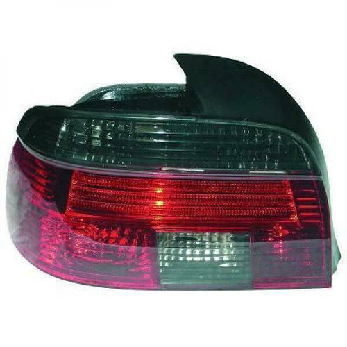 Back Rear Tail Lights Pair Set Crystal Clear Red Black BMW E39 95-00