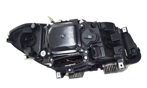 Pair LHD black xenon headlights halo angel eyes for BMW F10 F11 2010-06.2013