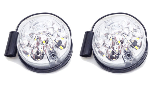 For Land Rover Defender Series 88 90 109 110 LED Clear Rear Indicator Lamp Light