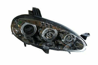For Mazda Mx-5 01-05 Angel Eye Chrome Headlights Lighting Lamp Replacement Part