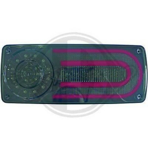 Back Rear Tail Lights Pair Set LED Clear Smoke Red Mercedes W463 89-On