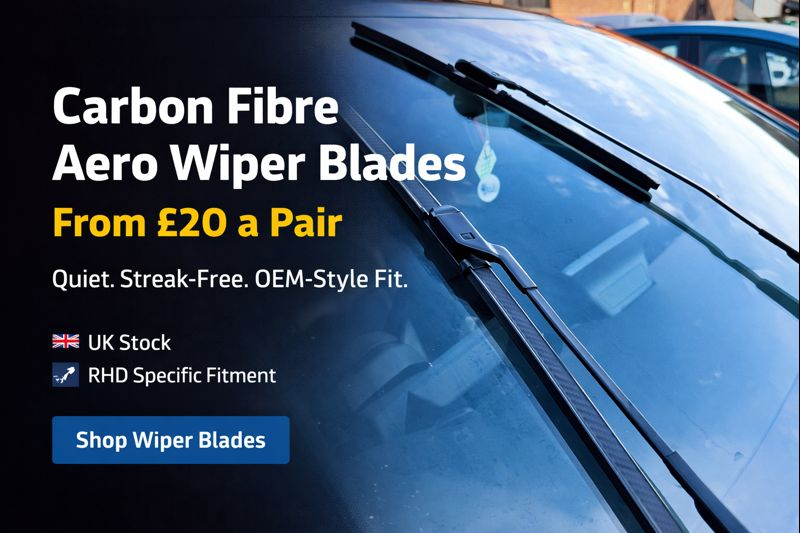Carbon Fibre Wiper Blades
