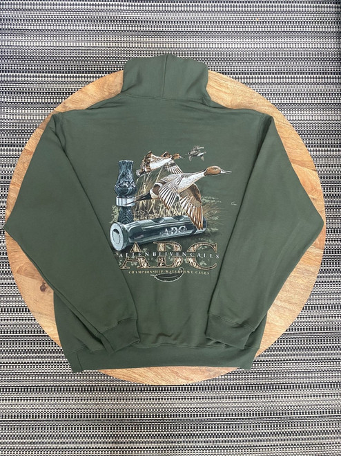 ABC Pintail Hoodie - Army Heather Green