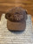 ABC Embroidered Logo Unstructured Hat - Brown Waxed Cotton