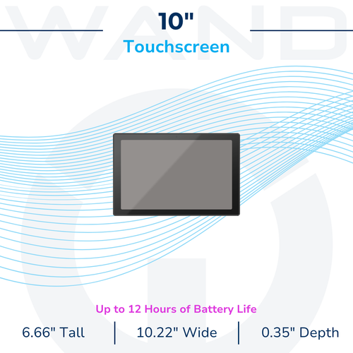 10-inch CM30 Chrome OS touchscreen display with 250 nits brightness and 16:7 aspect ratio.