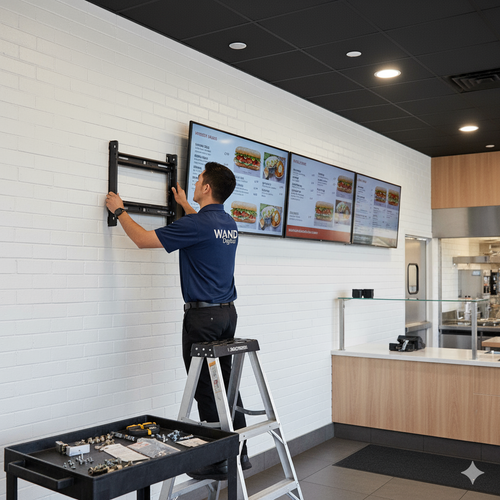 Professional Digital Display & Signage Installation