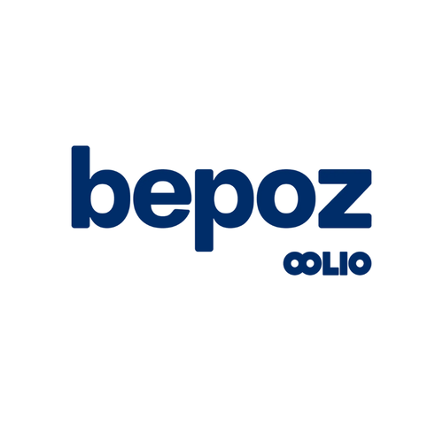 The Bepoz logo in dark blue, signifying a POS system for price and product integration services.