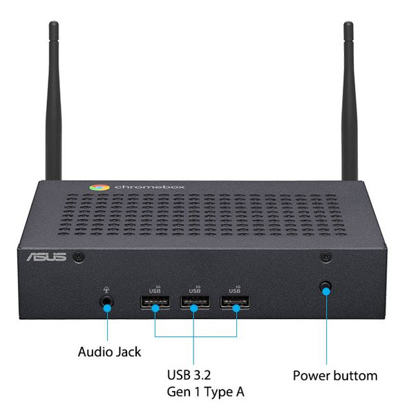 ASUS Fanless Chromebox CF40 Media Player
