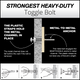 3/16" Toggler Assembly
