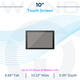 10" CM30 Chrome OS Screen:  250nit / 16x7 / 30,000 hours / Touch 10" CM30 Chrome OS Screen:  250nit / 16x7 / 30,000 hours / Touch