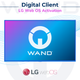 WAND Digital Client for Your WebOS Screen