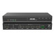 Front and rear views of the Video Wall Splitter/Controller: Use 1 HDMI Source to 4 TVs 4K@60Hz, showing input and output ports.