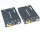Rear-facing view of the TOAST POS 164ft HDMI 4K@60Hz over Cat5E/Cat6 Network Cable kit showing Ethernet and power ports.