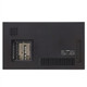 Back panel of the 22-inch LG XE1 industrial display with connectivity ports and conformal-coated circuit boards.