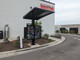Outdoor drive-thru menu board installation featuring a double 49-inch LG XE4 display for 24x7 customer engagement.