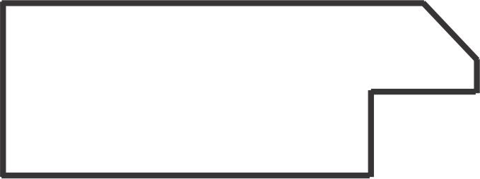 Painted MDF Artesia Glassy Ready Door