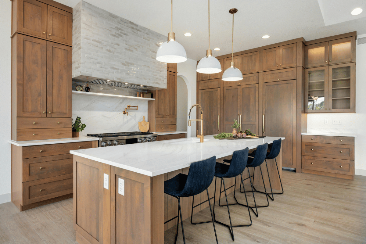 Stained Wood Kitchen Cabinet Doors Ideas \u0026 Styles, image size:1200x800