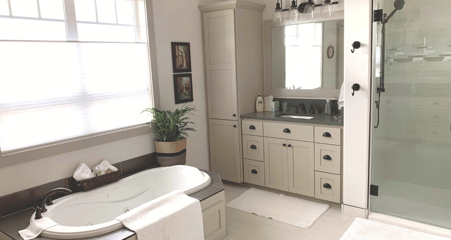 Updating Bathroom Vanity Doors