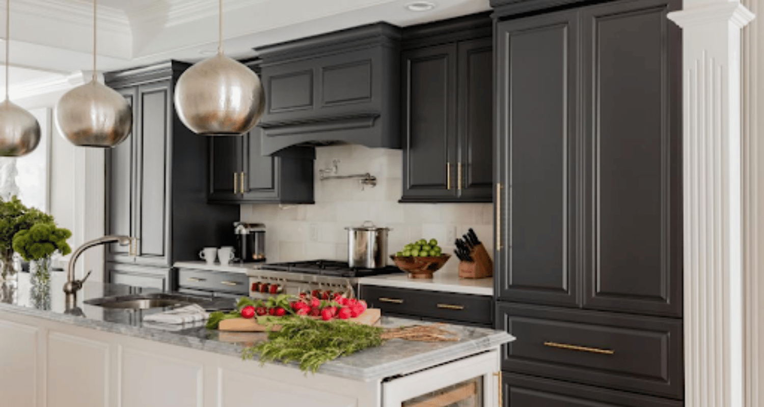 Kitchen Design Ideas for Black Cabinet Doors - Cabinetdoors.com