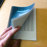 The back majority of the book is all code sheets for your use.