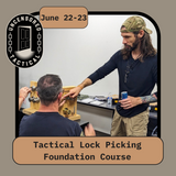 Enroll in Tactical Lock Picking Foudnations with Uncensored Tactical at The Compound in Central Georgia!