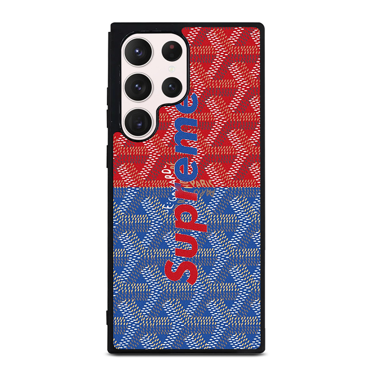 SUPREME X GOYARD Samsung Galaxy S23 Ultra Case Cover