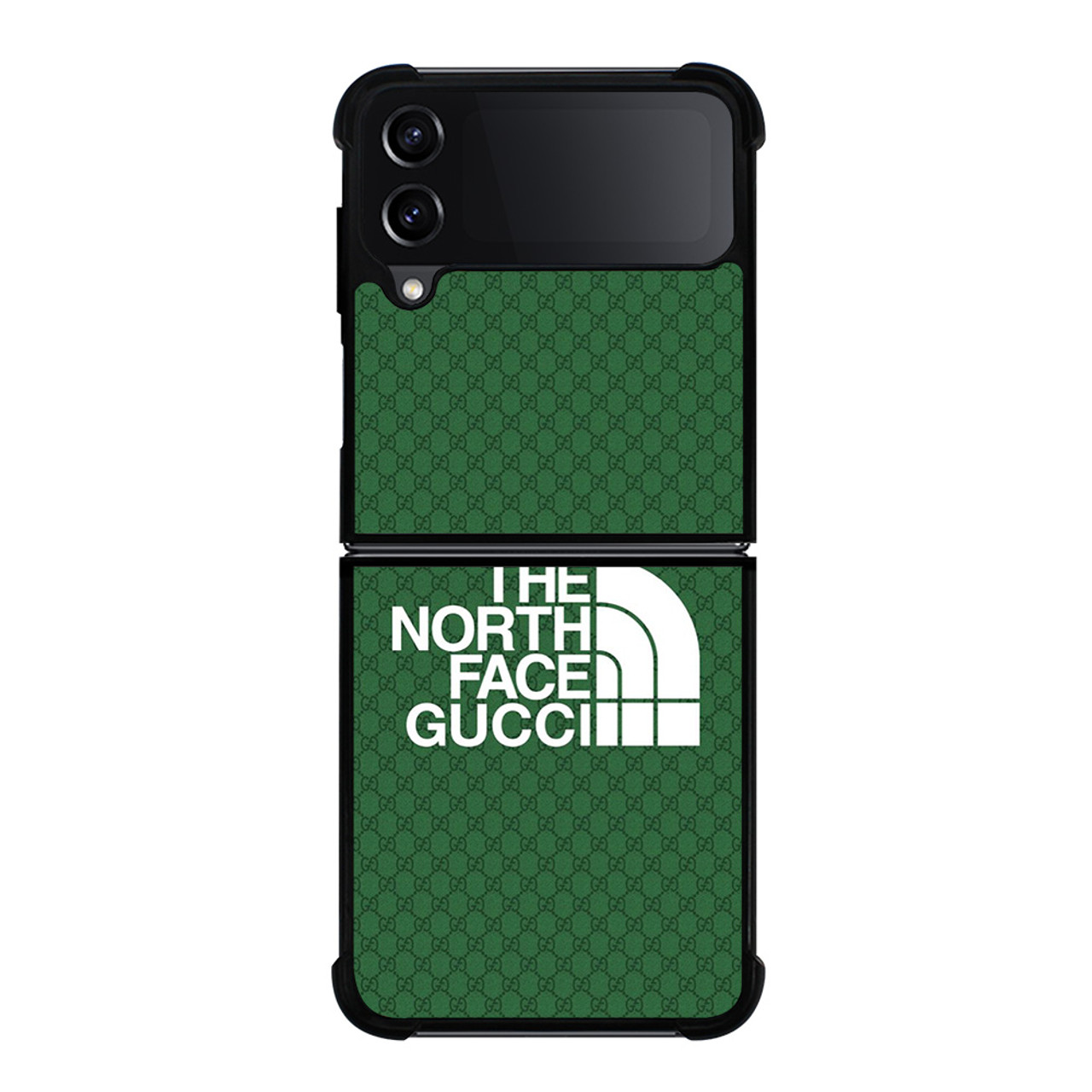THE NORTH X GUCCI PATTERN Samsung Galaxy Z Flip Case Cover