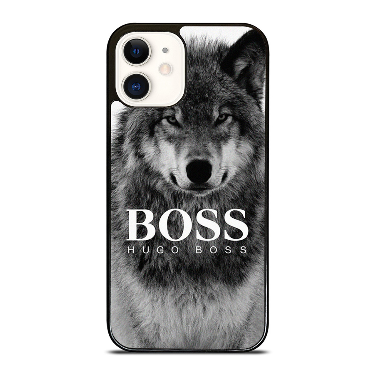 HUGO BOSS WOLF iPhone 12 Case Cover