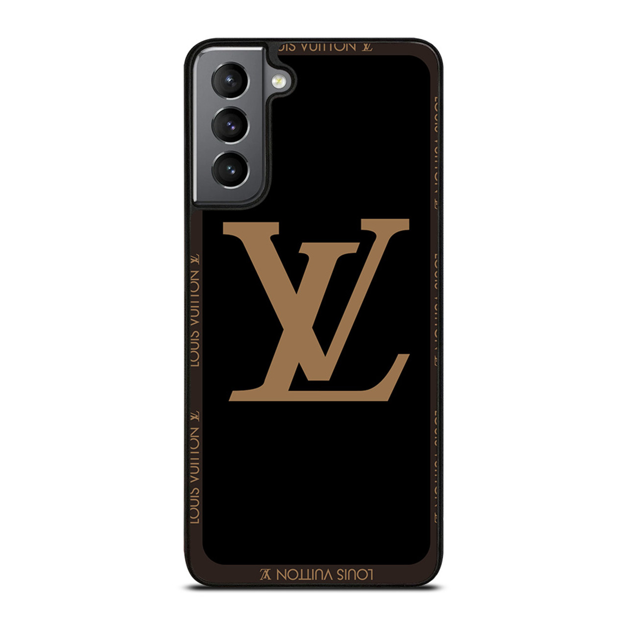 LOUIS VUITTON ROUND BLACK Samsung Galaxy S21 Plus Case Cover