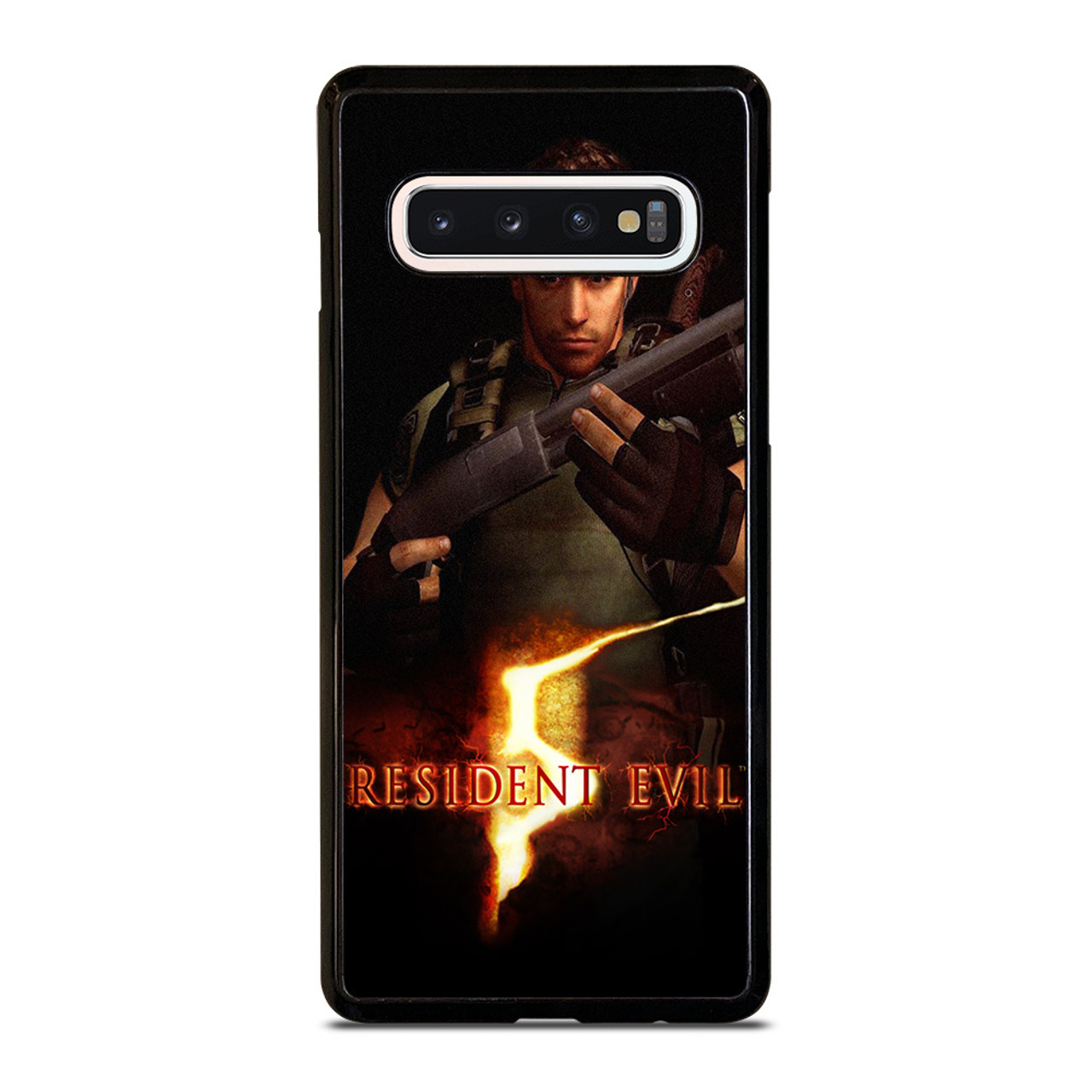 CHRIS REDFIELD RESIDENT EVIL GAMES Samsung Galaxy S10 Case Cover