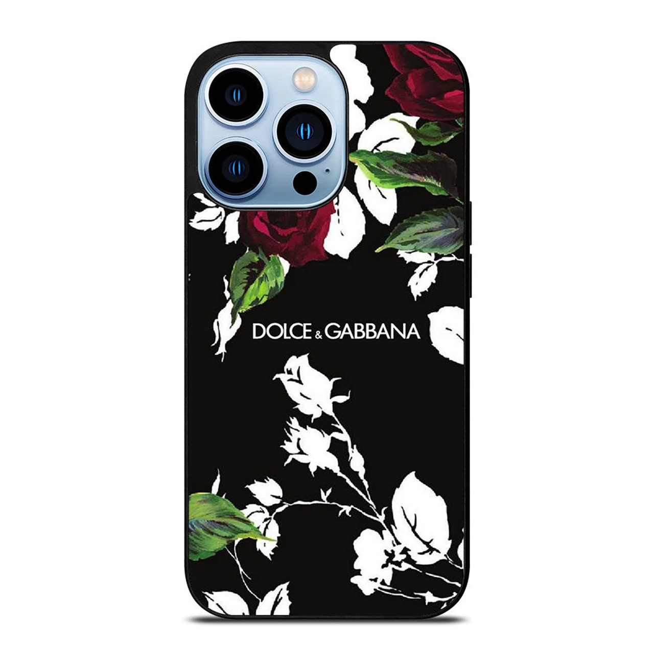 Uitleg Voorlopige Afhankelijk DOLCE AND GABBANA FLOWER iPhone 13 Pro Max Case Cover