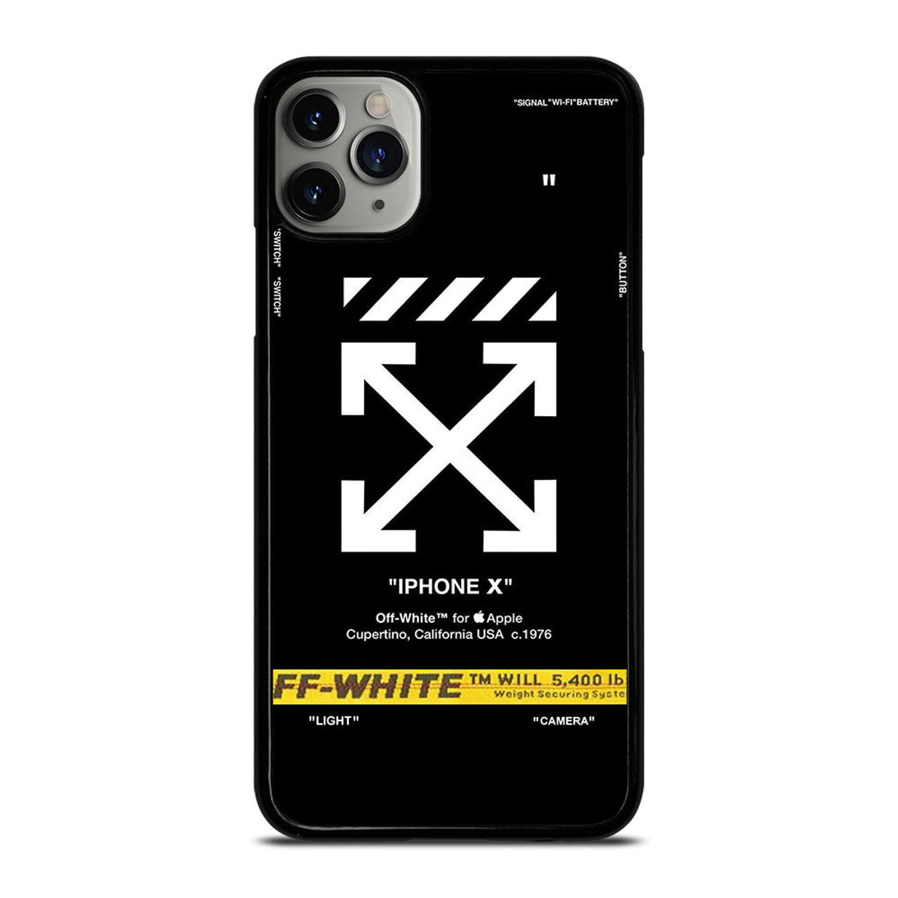 OFF WHITE NEW iPhone 11 Pro Max Case Cover