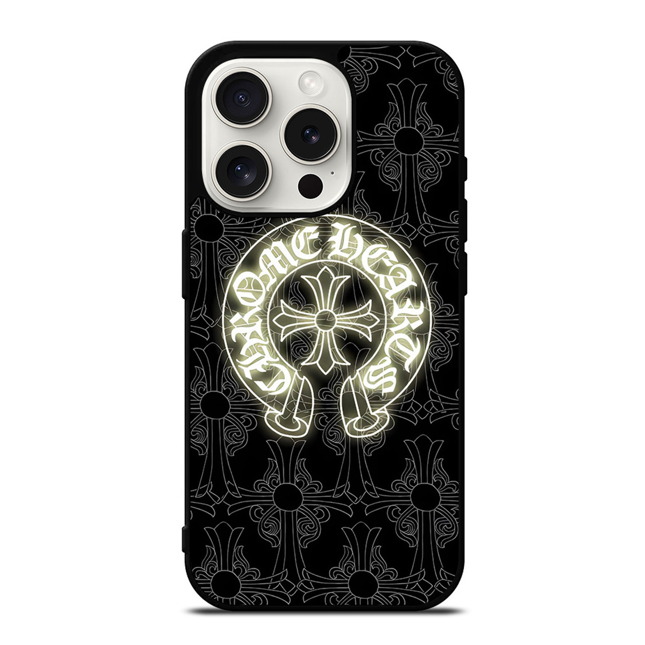 CHROME HEARTS Coque Cover Case For Apple iPhone 15 Pro Max 14 13 12 11 /3