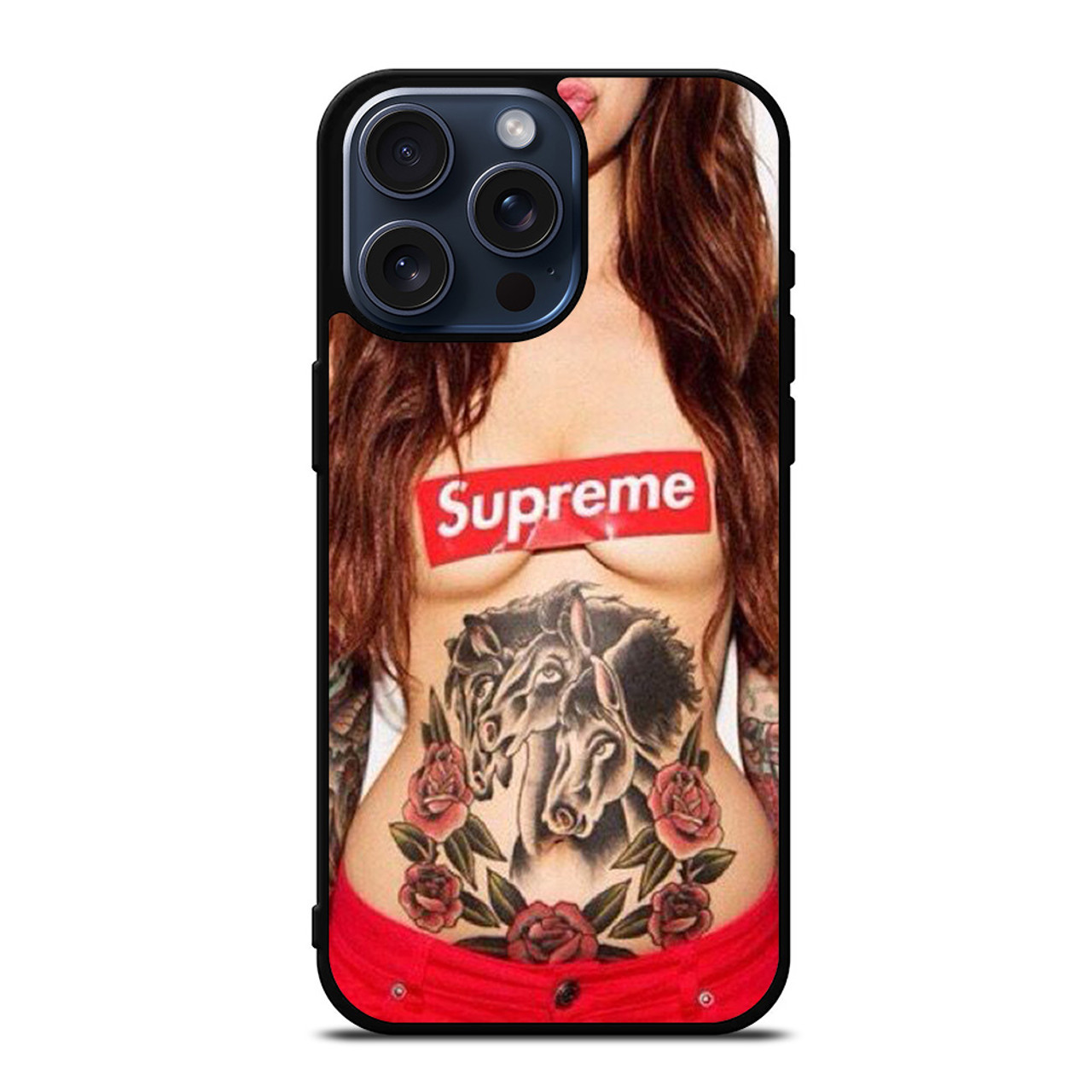 SUPREME SEXY GIRL 2 iPhone 15 Pro Max Case Cover