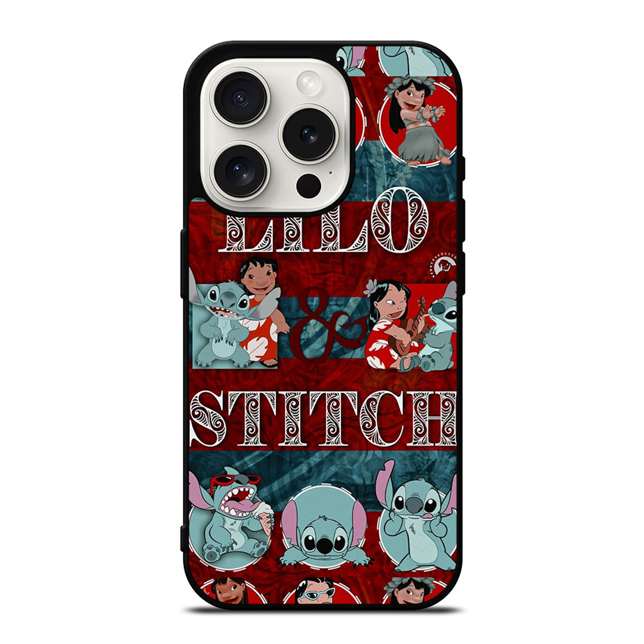 Lilo and Stitch with 15 different items