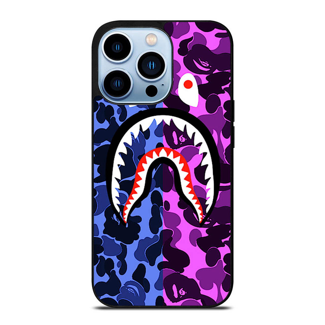 Supreme Bape Camo Shark iPhone 12, iPhone 12 Mini