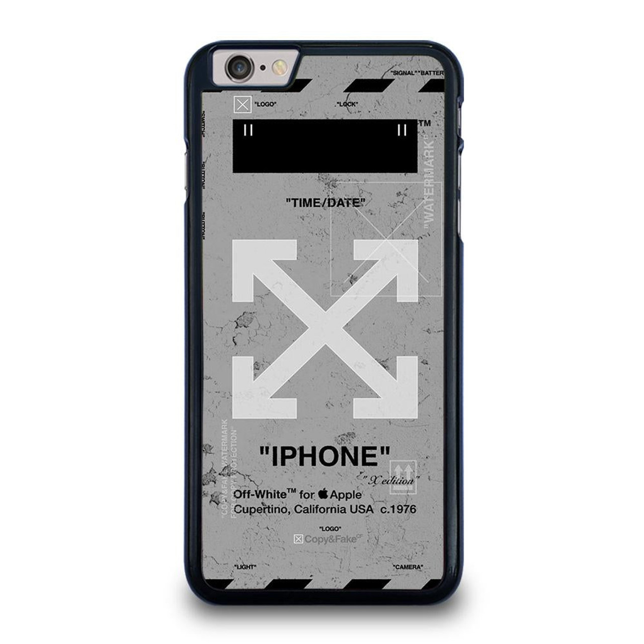Kør væk Optø, optø, frost tø værktøj OFF WHITE iPhone 6 / 6S Plus Case Cover