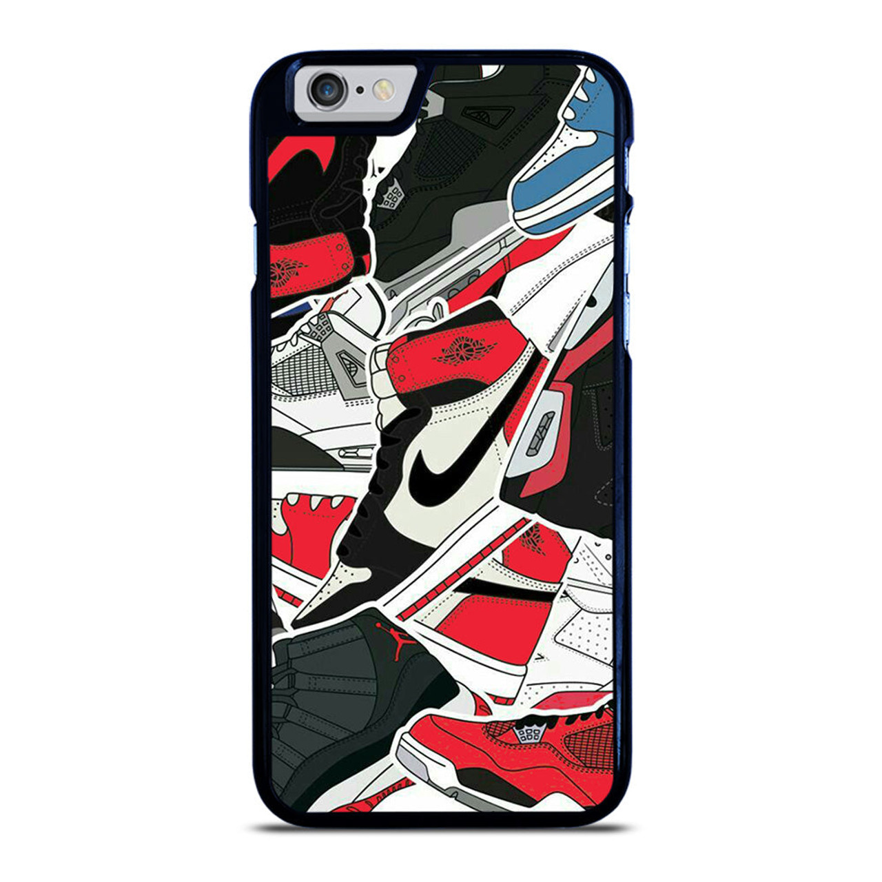 Comorama vangst Middag eten AIR JORDAN NIKE COLLAGE 2 iPhone 6 / 6S Case Cover