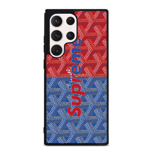 LOUIS VUITTON X SUPREME RED Samsung Galaxy S23 Ultra Case Cover