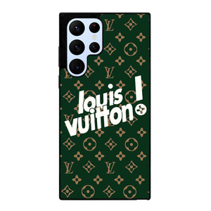 LOUIS VUITTON LOGO GREEN ICON PATTERN Samsung Galaxy S22 Plus Case Cover