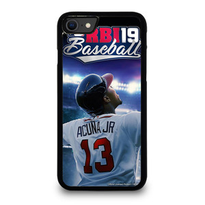 ATLANTA BRAVES JERSEY LOGO iPhone SE 2022 Case Cover