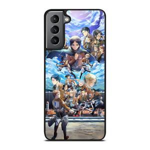 ATTACK ON TITAN ANIME CHARACTER Samsung Galaxy S23 Plus Case Cover