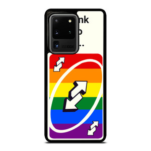 UNO REVERSE CARD RAINBOW Samsung Galaxy Case Cover