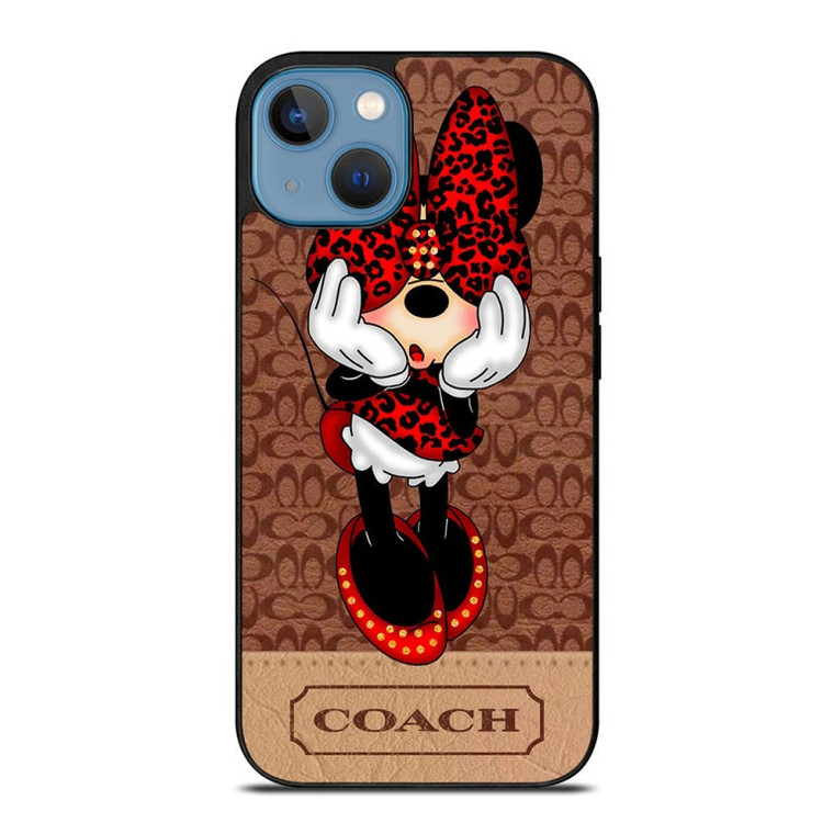 MINNIE MOUSE COACH iPhone 13 Case Cover