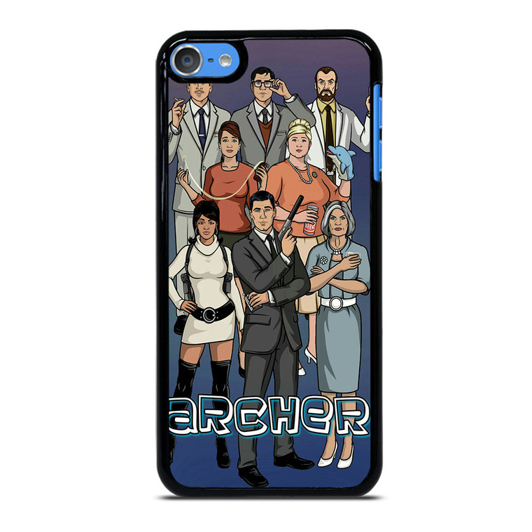 ARCHER CARTOON ALL CAST iPod Touch 7 Case Cover