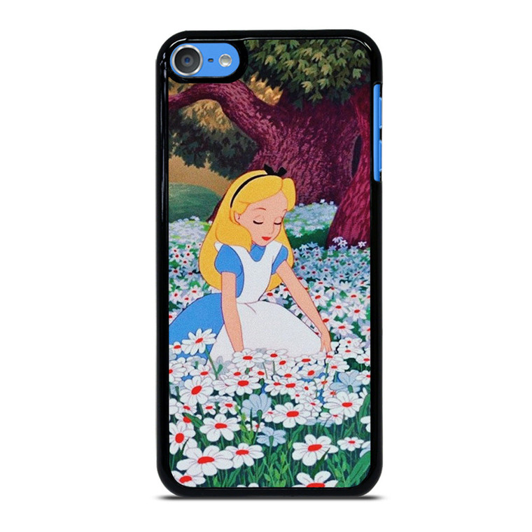 ALICE IN WONDERLAND FLOWER iPod Touch 7 Case Cover