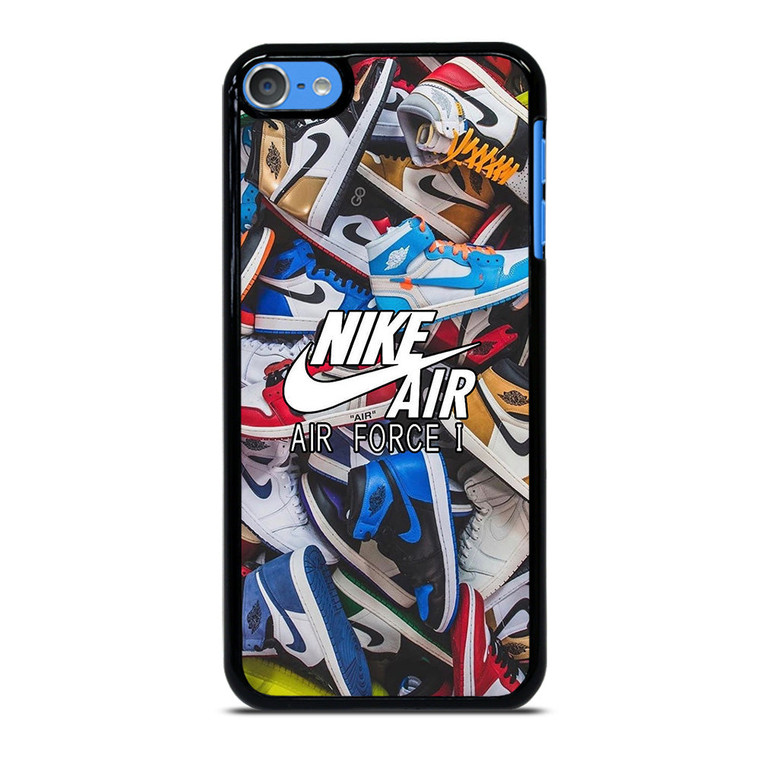 AIR JORDAN NIKE SNEAKERS COLLAGE iPod Touch 7 Case Cover